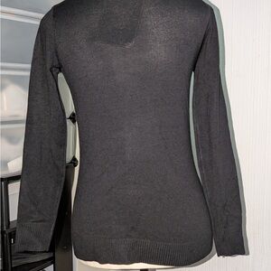 Carolyn Taylor Black Cowl Neck Sweater